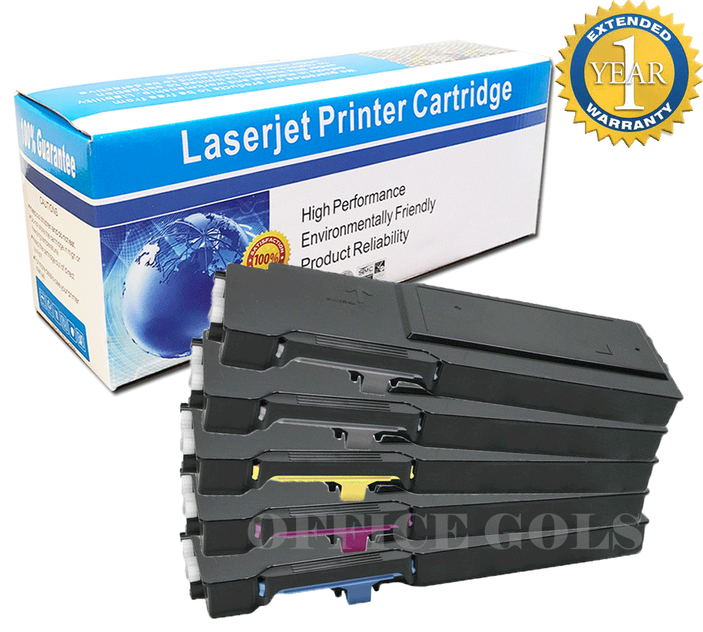 Dell W8D60 Black Toner Cartridge - 11,000 Page Yield For C3760N/C3760DN/C3765DNF Printers