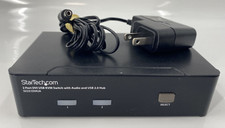 STARTECH SV231DVIUA 2 PORT DVI KVM SWITCH USB...