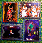 (4) Lebron James Rookie 2003 Upper Deck + Prizm + Metal + UD W/ Melo Basketball