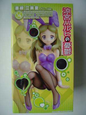 FREEing The Melancholy of Haruhi Suzumiya Emiri Kimidori Bunny Ver. 1/4 Figur