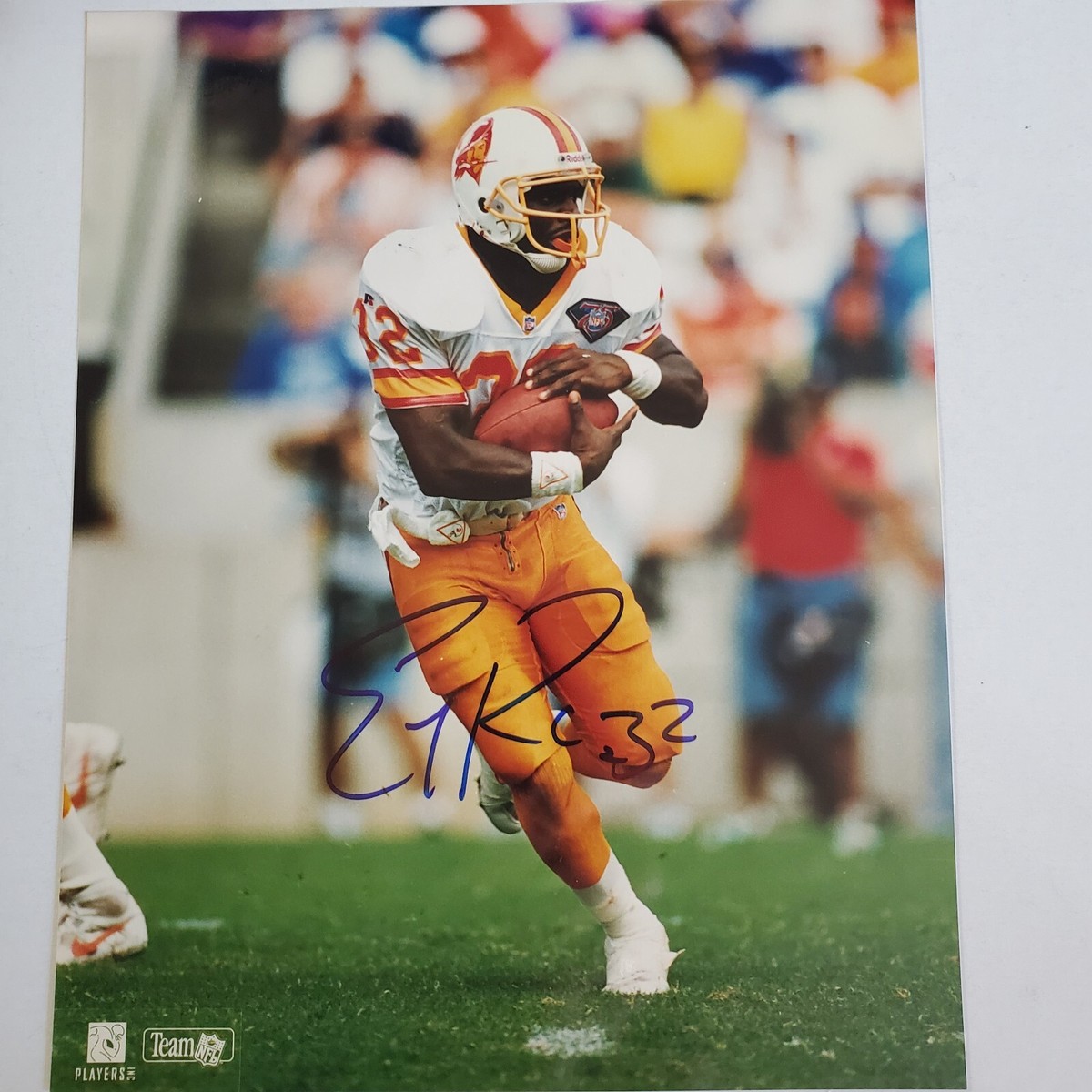 Eric Rhett Autograph Running Back Tampa Bay Buccaneer's FBP-187 | eBay