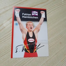 AK Autogrammkarte *FABIAN HAMB&Uuml;CHEN* Turnen Deutschland Olympia
