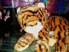 ❤️Ty Beanie Baby /*Buddy "India" Tiger 🐯Orange Brownish Color '2001 12" Plush! 