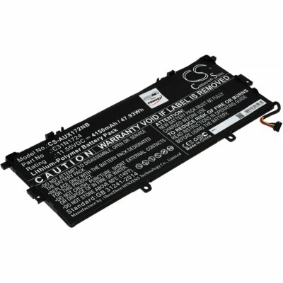 Akku kompatibel mit Asus Typ C31N1724 11,55V 4150mAh/47,9Wh Li-Polymer Schwarz