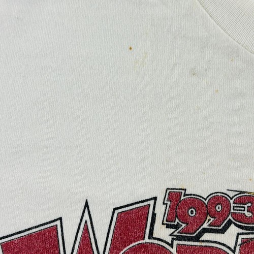 Vintage Chicago Bulls Comic 3 Time NBA World Champs 1993 T-Shirt Youth 14-16 - Picture 8 of 15