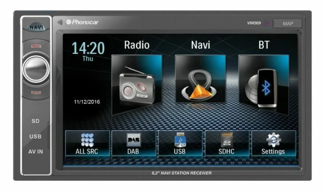 Autoradio e frontalini da auto con display animato per VW