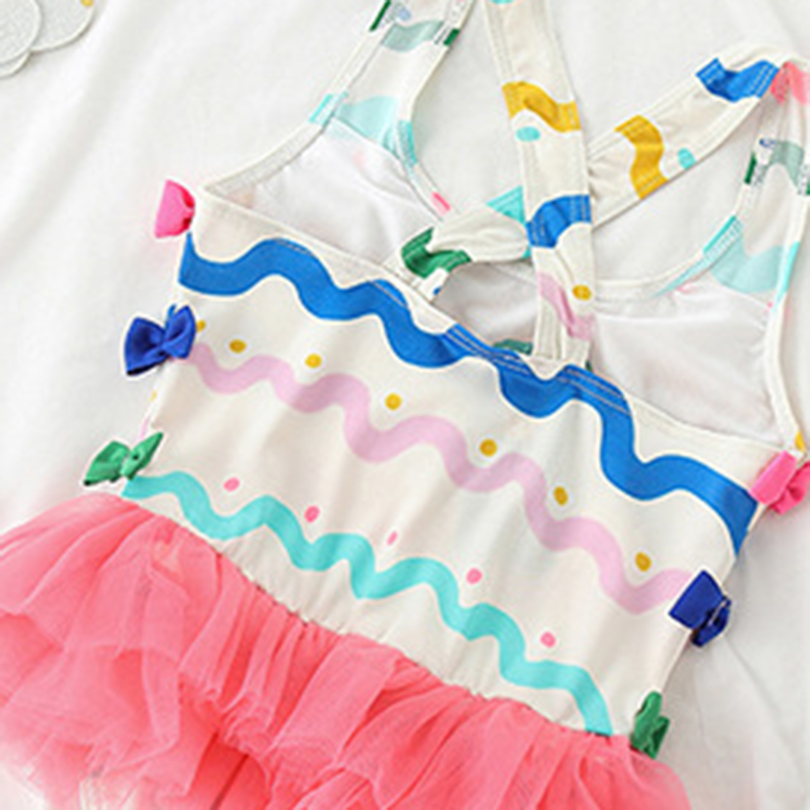 Baby Swimwear Eyecatching Lace Hem Girls Swimwear One Piece Bow