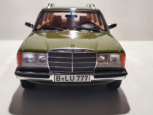 BOS Models 1982 Mercedes-Benz 200T W123 Estate Wagon 1:18 Scale Resin Car Green - Picture 11 of 21