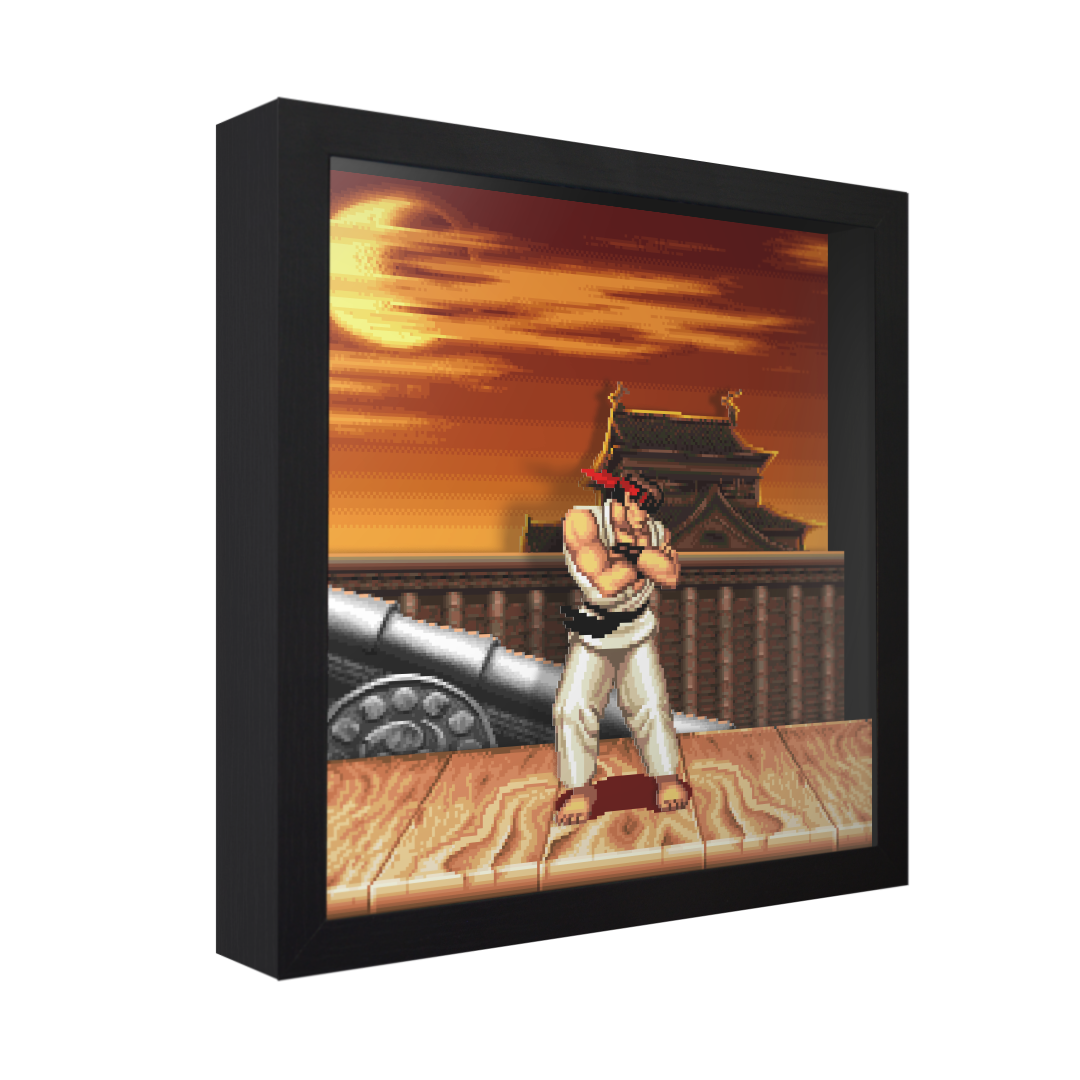 3D Retro Games Diorama Frame: Blanka's Stage - Street Fighter 2 - 20x2 –  Tamtamtoys