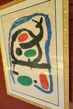 Joan MIRO Musée National d'Art Moderne, 1962 Lithograph, Hand Signed & Numbered