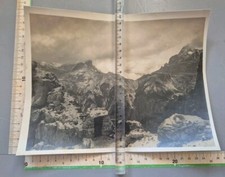 25/1/30)N1 Foto Militare Ww1 1916 Alpini Cadore Ampezzo Auronzo