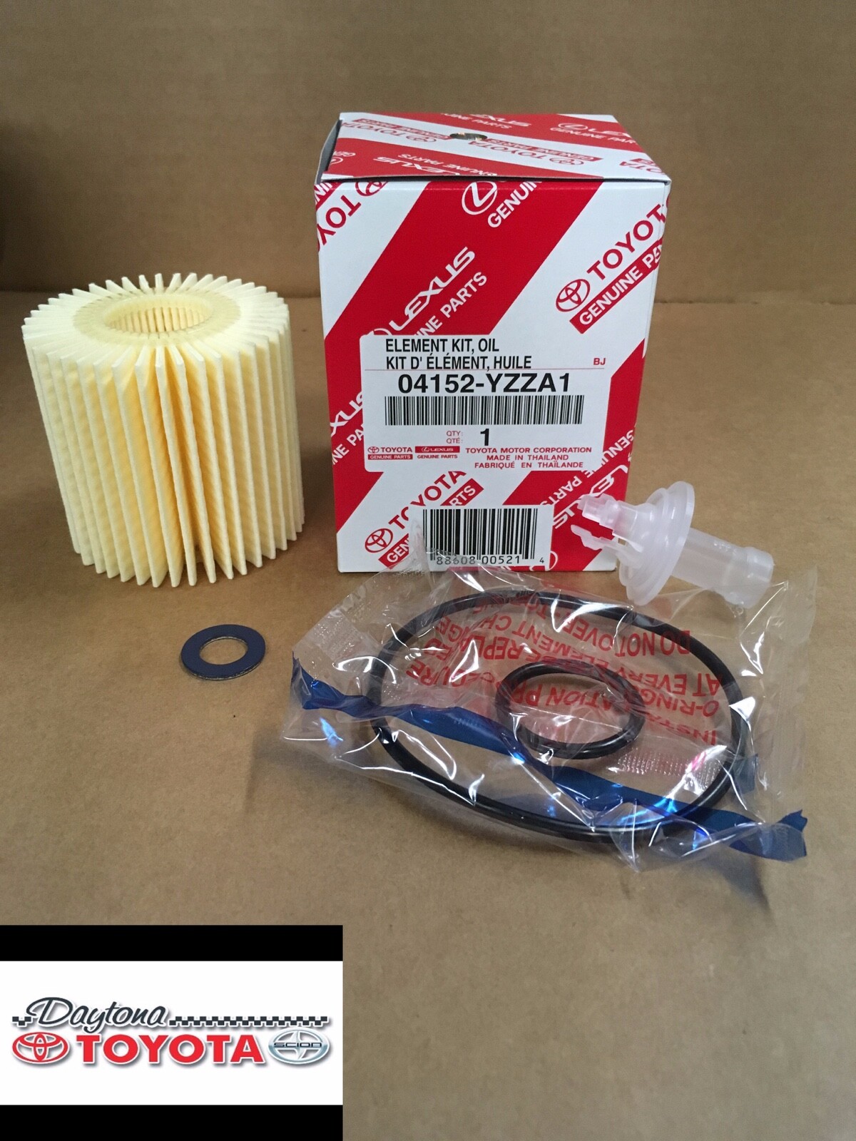 TOYOTA 04152YZZA1 cross reference oil filters oilfilter