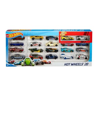 Hot Wheels 20-Car Collector Gift Pack (Styles May Vary) Car Play Vehicles