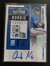 2020 Panini Contenders Baseball Anthony Kay AUTO Blue Jays