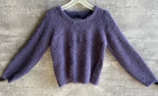 Urban Research Rosso Purple Fuzzy Sweater Size Free Purchased in Japan