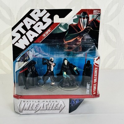 Star Wars The Force Unleashed Battle Packs the Empire Vader Emperor Shadow Guard