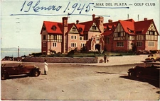 PC GOLF, MAR DEL PLATA GOLF CLUB, Vintage Postcard (b45339)