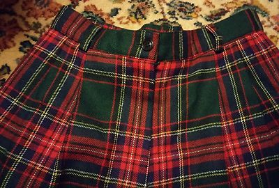 Short En Vichy à Carreaux Talbots - Taille 4 Femme - Occasion Très Bon État - Style Chic Décontracté