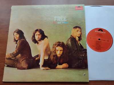 CANADA!!! Ex FREE Fire And Water 1970 1st Press BLUES ROCK LP POLYDOR