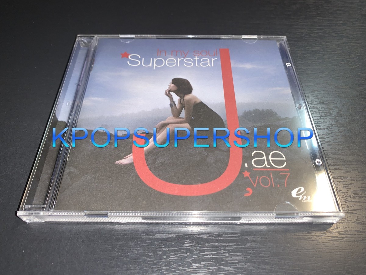 J (J.ae) 7th Album Superstar CD Booklet Great OOP Rare Kpop