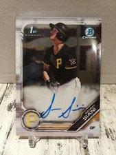 2019 Bowman Chrome 1st Sammy Siani Base Auto Pirates HOT RC ROOKIE Autograph C2