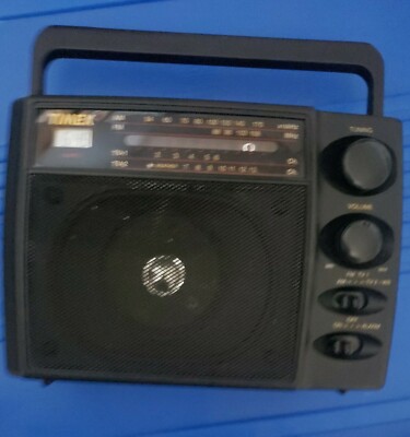 Timex TX248B Four Band Clock Radio RARE MODEL
