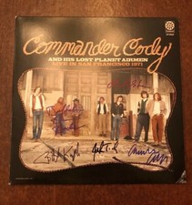 * COMMANDER CODY & HIS LOST PLANET AIRMEN * signed album * LIVE SAN FRAN 71' * 2