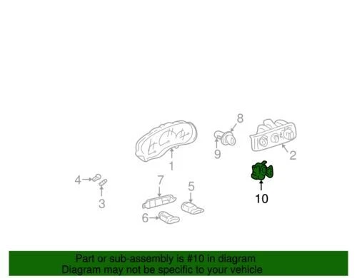 Interruptor de encendido columna de dirección genuino GM 97-05 Chevrolet Oldsmobile Pontiac Foto 3 de 3