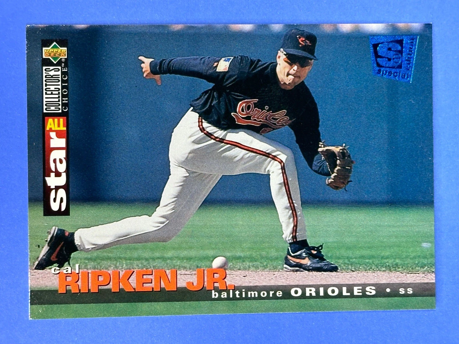 1995 Collector’s Choice SE Special Edition ~ Cal Ripken Jr All Star 155 Orioles