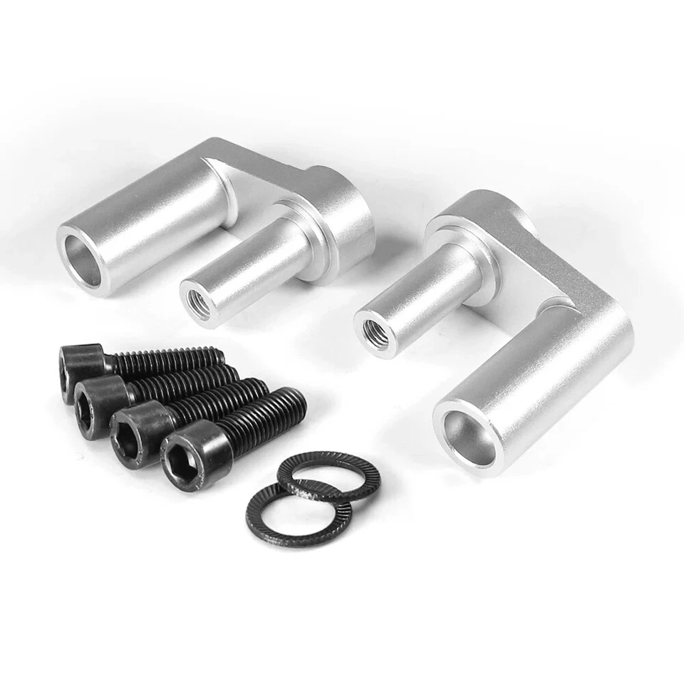 Abrazadera elevadora de manillar ajustable de 1,625" para motocicleta BMW R 1200 RT R 1250 RT Foto 4 de 4