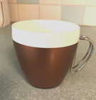 Vintage West Bend Thermo-Serv Coffee Cup W/ Wire Handle — photo 1
