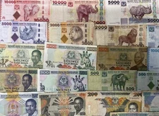TANZANIAN SHILLING BANKNOTES CHOICE OF STYLE & NOTE - TANZANIA - AFRICA