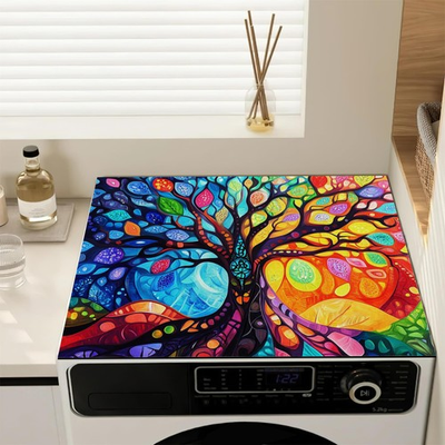 #ad Tree of Life Washer and Dryer Covers for the Top Non Slip Washing Machine Du... $35.13