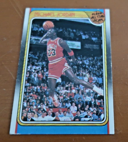 1988 FLEER MICHAEL JORDAN #120 BASKETBALL CARD FLEER ALL STAR TEAM