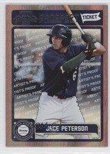 2011 Playoff Contenders Prospect Tickets Artist's Proof 44/49 Jace Peterson 9y7