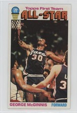 1976-77 Topps All-Star George McGinnis #128 HOF 12hl