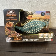 JURASSIC WORLD Camp Cretaceous Roar Attack Ankylosaurus Bumpy Action Figure NEW
