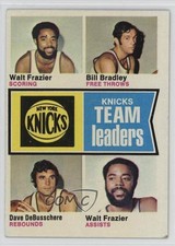 1974-75 Topps Walt Frazier Bill Bradley Dave DeBusschere #93 HOF 0nr3