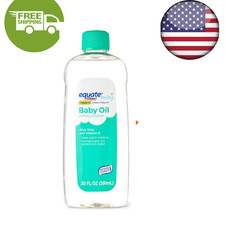 Equate Baby Oil Aloe Vera Vitamin E 20 fl oz Moisturizing Skin Care Oil