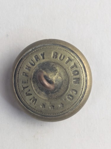 1890er Jahre - Militär Band Leier Uniform Knopf - M2B - Bild 2 von 2