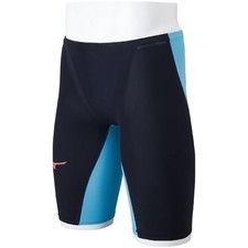 Mizuno Men's Swimsuit GX SONIC 6 NV  N2MBA50193 Black/Turquoise Nylon 2025 2XS