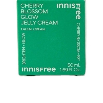 INNISFREE Cherry Blossom Glow Jelly Facial Cream 1.69 fl oz NIB Exp 01/2028