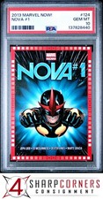 2013 UPPER DECK MARVEL NOW! #124 NOVA #1  PSA 10