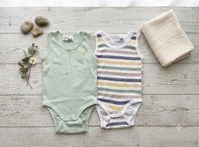 2er-Set Sommer-Bodys / Trägerbodys von Ergee...
