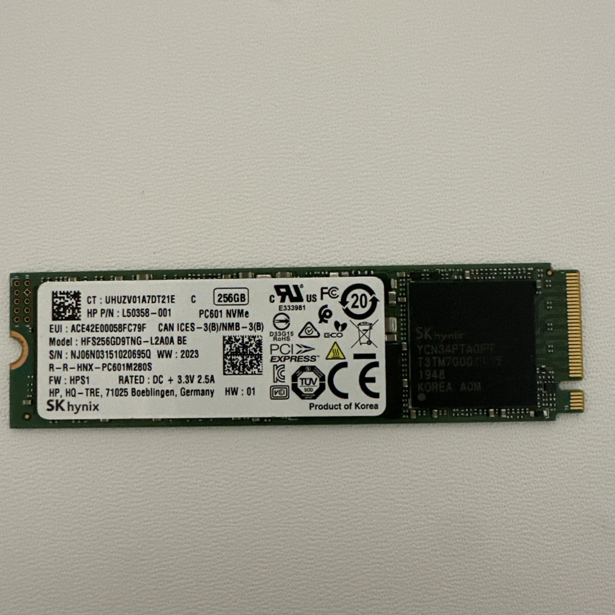 Las mejores ofertas en SK hynix 256 GB unidades de estado sólido