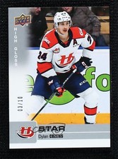 2019-20 Upper Deck CHL Star SP High Gloss 3/10 Dylan Cozens #302 00ah
