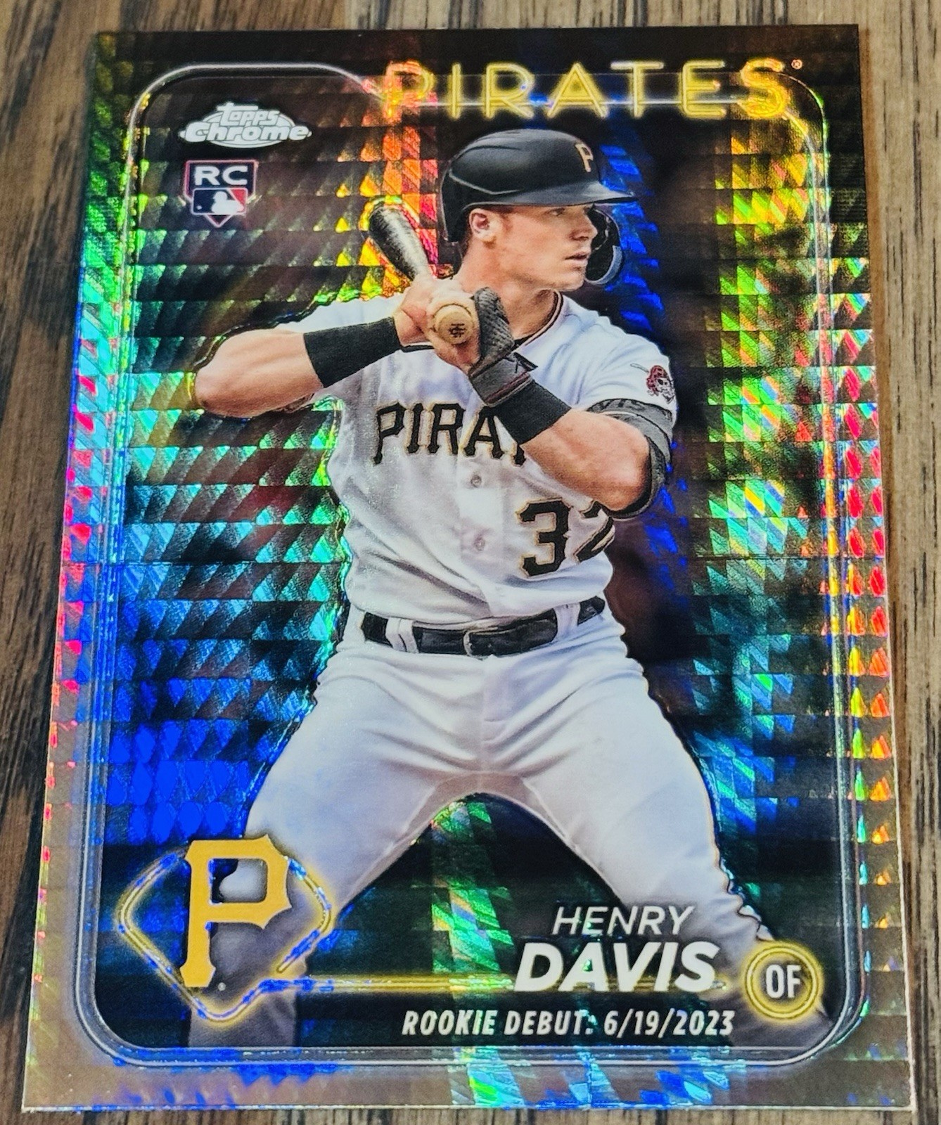 2024 Topps Chrome Update Prism Refractor  HENRY DAVIS  RC  #USC128