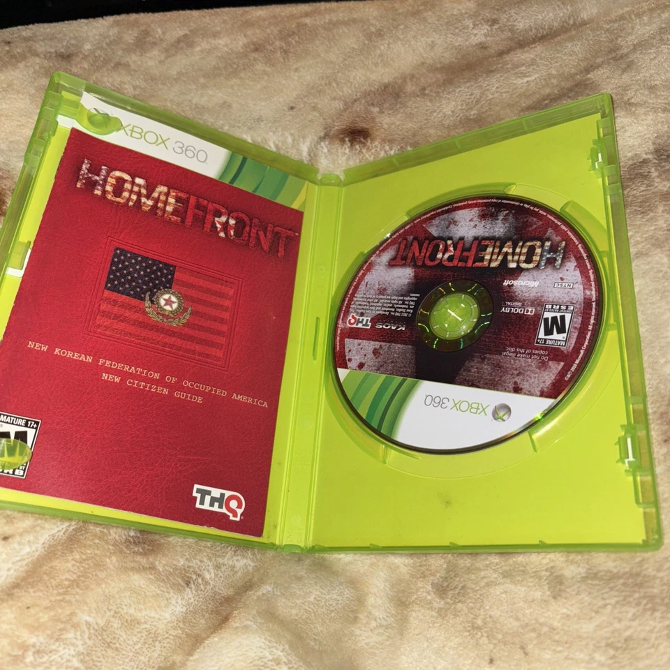 Homefront Microsoft Xbox 360 (2011) Completo con Manual CIB Foto 3 de 4