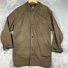 LL Bean Mens Tall M Original Field Coat Brown...