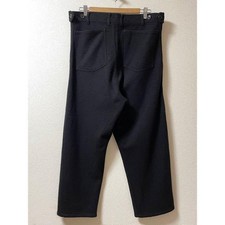 COMME des GARCONS HOMME PLUS Wool Wide Tapered Pants M Black 90s Used